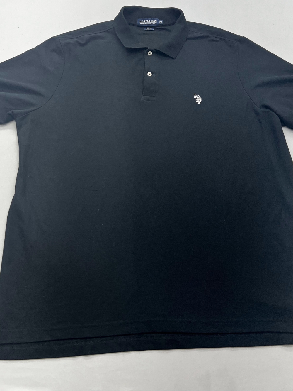 U.S. Polo Assn. Men's Black Polo Shirt